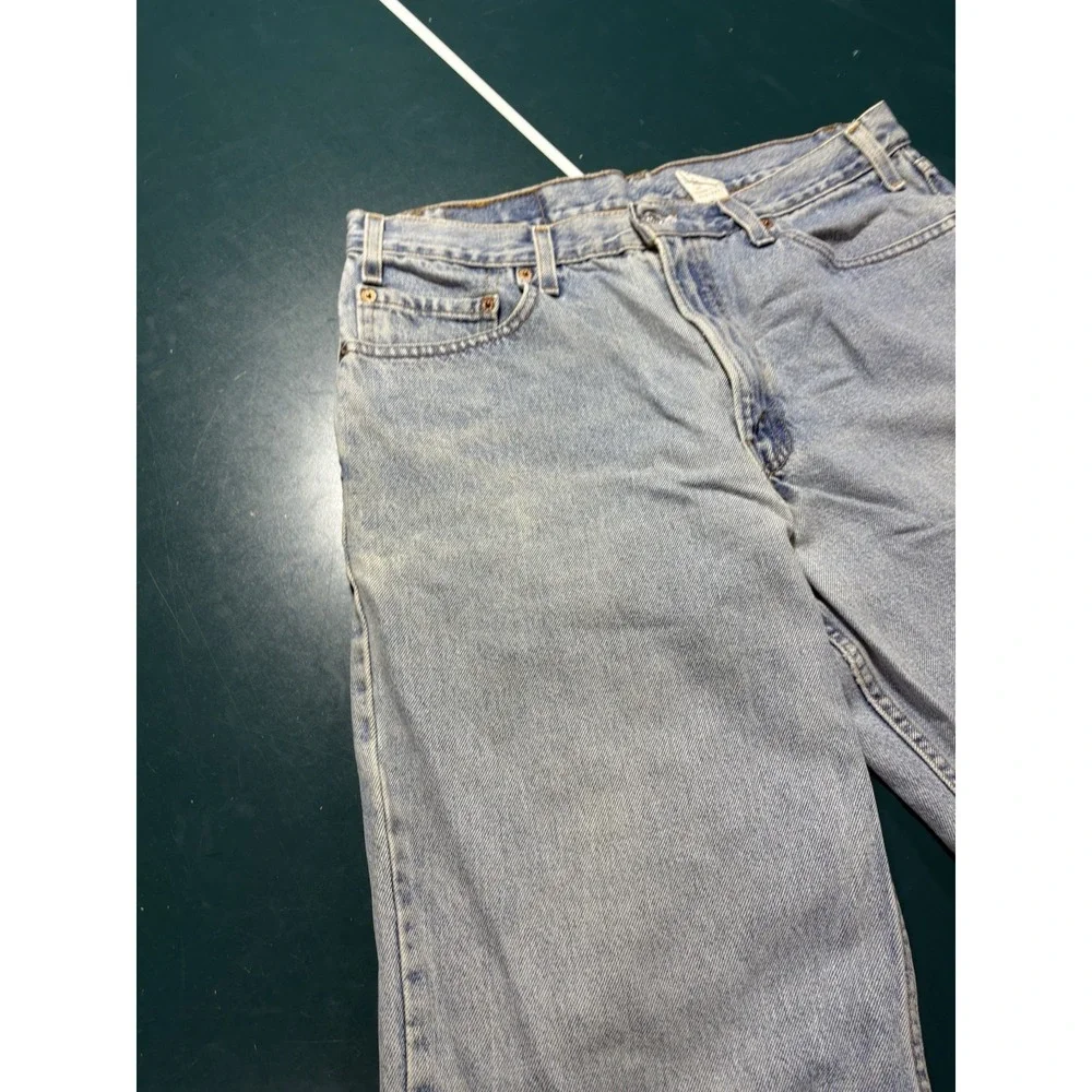 Vintage Levis 550 Relaxed Fit Jeans Men's 34x32 Denim Light Wash Faded USA‎ 90s